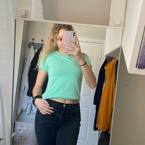 Green Adidas T-shirt